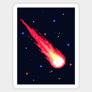 meteor #7 Sticker